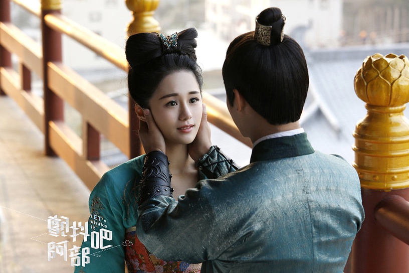 陸劇女星「蝴蝶結髮髻」古裝造型8:安悅溪《顫抖吧,阿部》