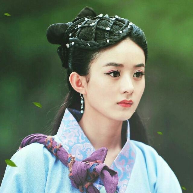 陸劇女星「蝴蝶結髮髻」古裝造型9:趙麗穎《吉祥天寶》
