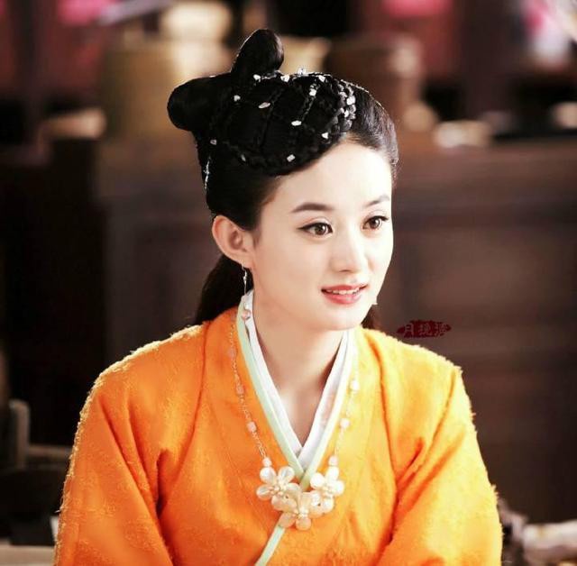 陸劇女星「蝴蝶結髮髻」古裝造型9:趙麗穎《吉祥天寶》