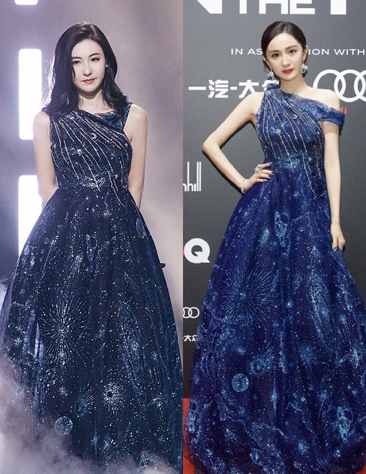 陸劇明星撞衫3:張柏芝vs楊冪