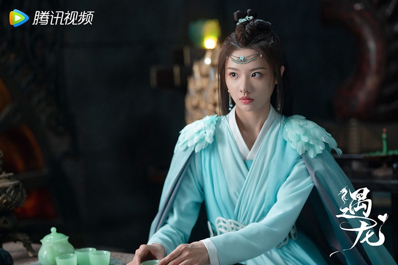 熱播古裝劇「高顏值古裝美人」2:潘美燁 飾演《遇龍》青青