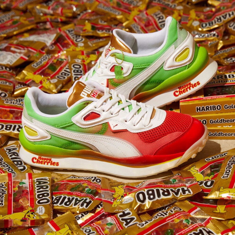 快把小熊軟糖穿上身!PUMA x HARIBO聯名「小熊軟糖球鞋」療癒登場!