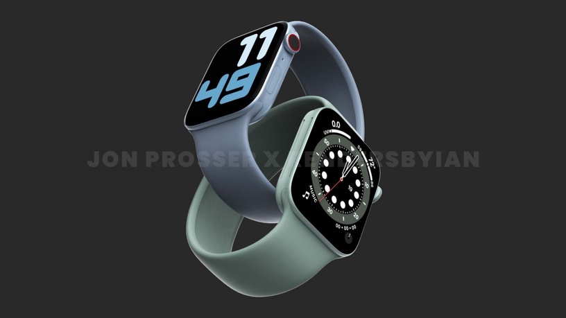 Apple Watch7最新預測!新增薄荷綠夢幻色、方框設計,還有粉色iPhone 13一起登場