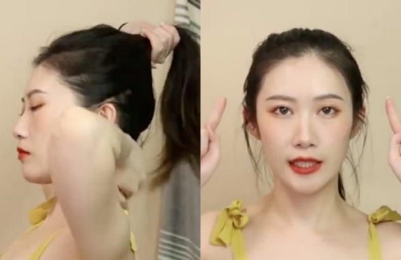 稀疏髮包包頭、丸子頭綁法教學!分成兩束是關鍵,綁出大顆蓬鬆包包頭、不鬆垮變形