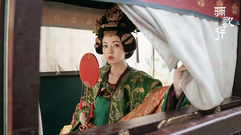 古裝劇《驪歌行》後宮娘娘結局3:何瑞賢 飾演 陸盈盈