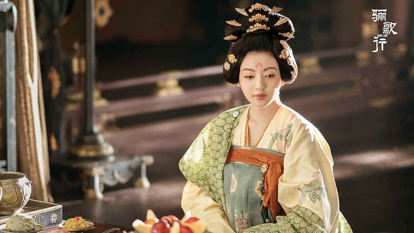 古裝劇《驪歌行》後宮娘娘結局3:何瑞賢 飾演 陸盈盈