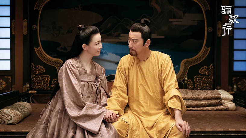 古裝劇《驪歌行》後宮娘娘結局7:劉敏 飾演 顏妃