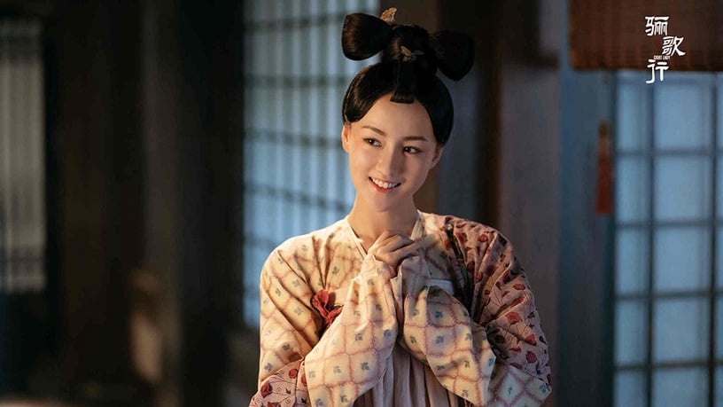 古裝劇《驪歌行》後宮娘娘結局9:黃馨瑤 飾演 孫靈薇