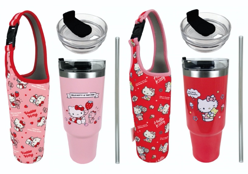 全家 Hello Kitty預購 可愛登場 冰霸杯提袋組 分層保鮮盒好實用 這天限量開搶 Beauty美人圈