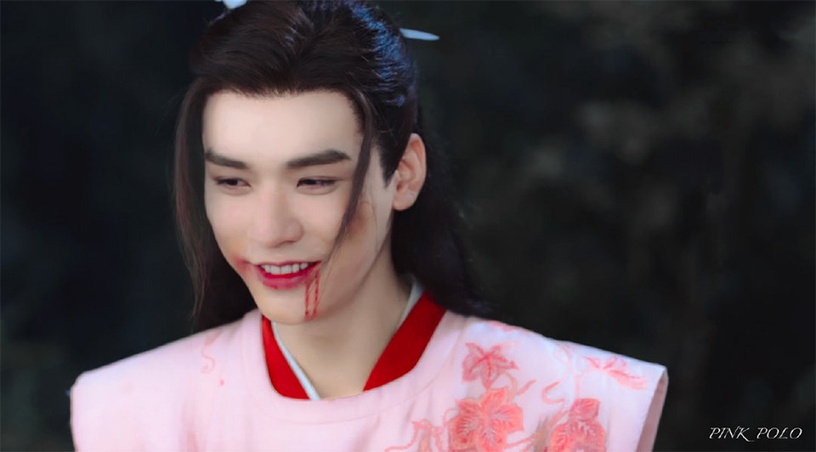 古裝美男「戰損妝」造型4:龔俊 飾演《山河令》溫克行
