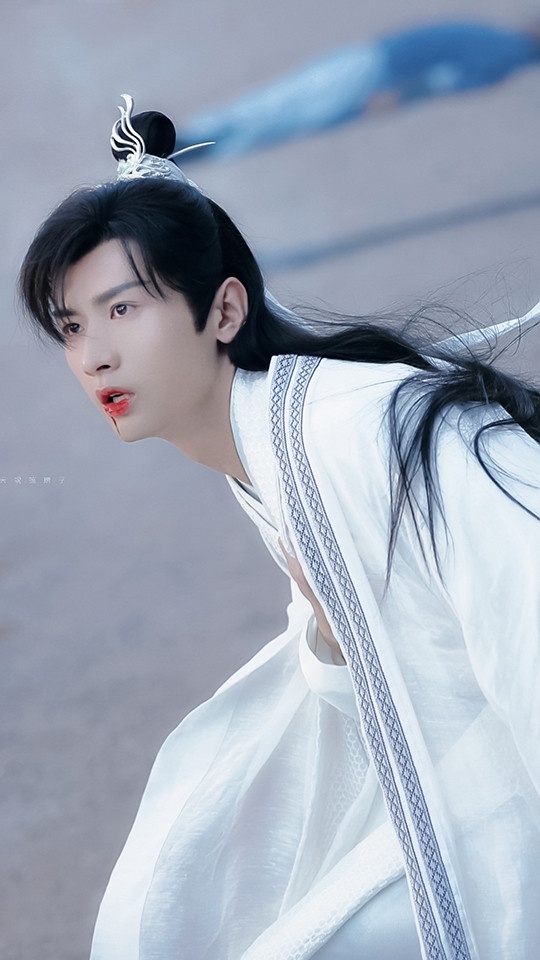 古裝美男「戰損妝」造型6:成毅 飾演《琉璃》司鳳