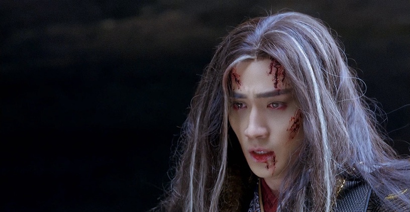 古裝美男「戰損妝」造型8:朱一龍 飾演《新邊城浪子》傅紅雪