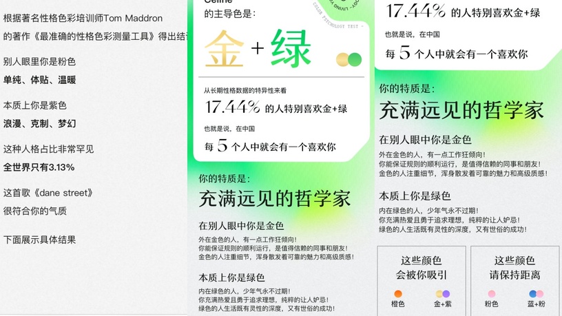 IG爆紅超神準「人格主導色測驗」!快來一起聽音樂,測出你的內在&外在性格