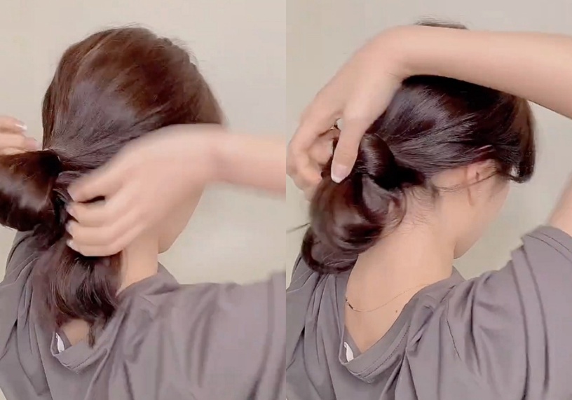 快速完成減齡髮型推薦:低包頭