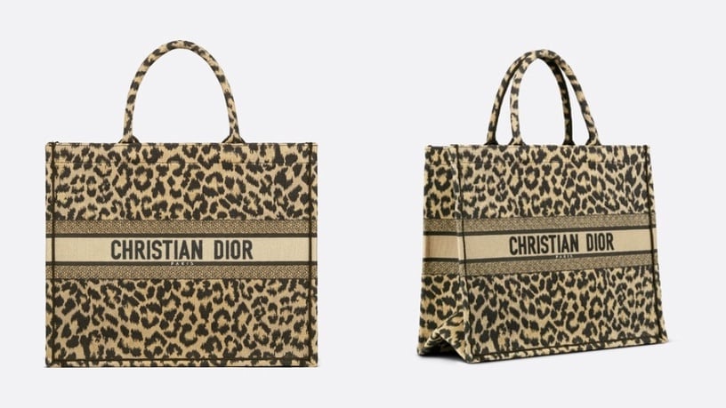 DIOR「2021秋季豹紋系列」搶先看!全新「Mizza豹紋印花」改造經典包款,連配件也超美