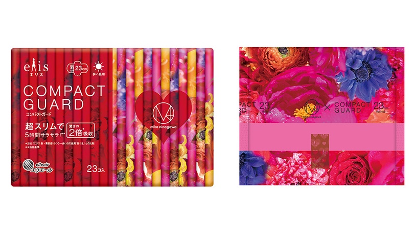 「蜷川實花聯名衛生棉」登台開賣!超夢幻繽紛花朵設計,那個來也有好心情