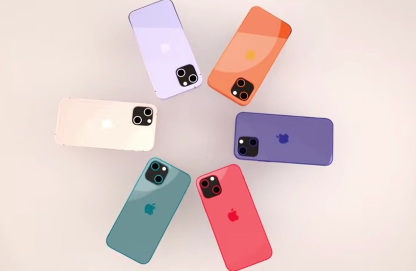 垃圾桶藍再見!iPhone 13最新「寶寶藍」渲染圖曝光,1TB超大容量 +指紋辨識驚喜登場