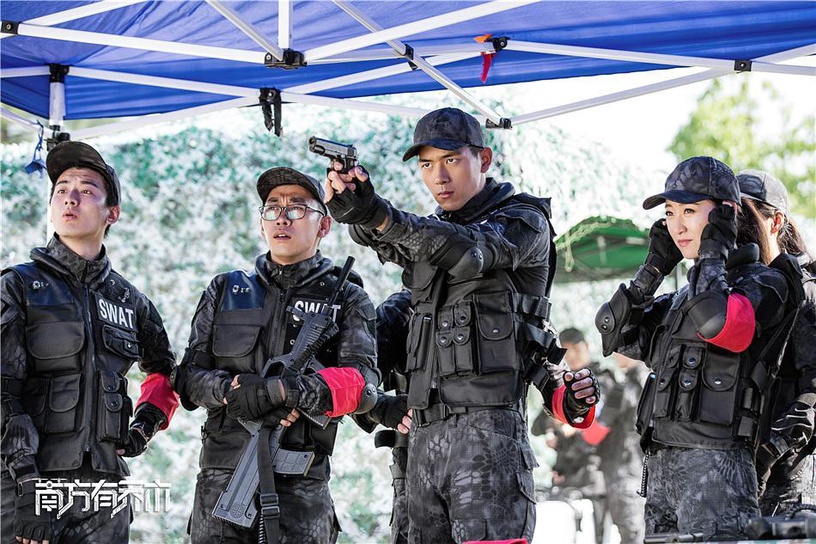 陸劇男星「特警造型」3:李現 飾演《南方有喬木》常劍雄
