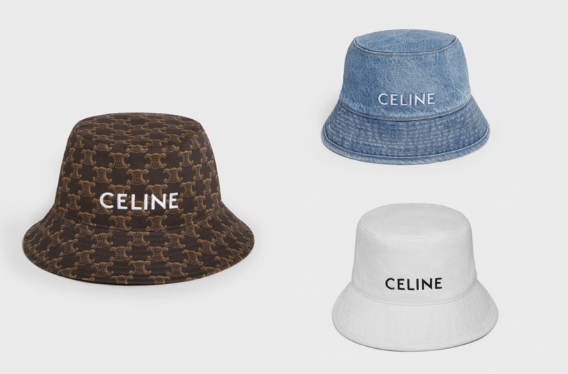 2021「精品漁夫帽」推薦 1:CELINE BUCKET HAT IN DENIM,NT.16000