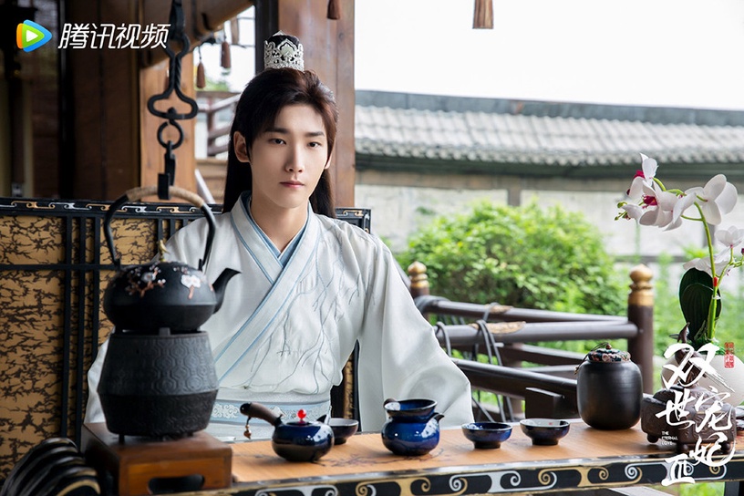 甜寵劇《雙世寵妃3》古裝男神&女神1:邢昭林 飾演 墨連城