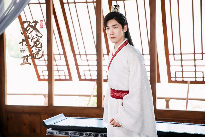 甜寵劇《雙世寵妃3》古裝男神&女神1:邢昭林 飾演 墨連城