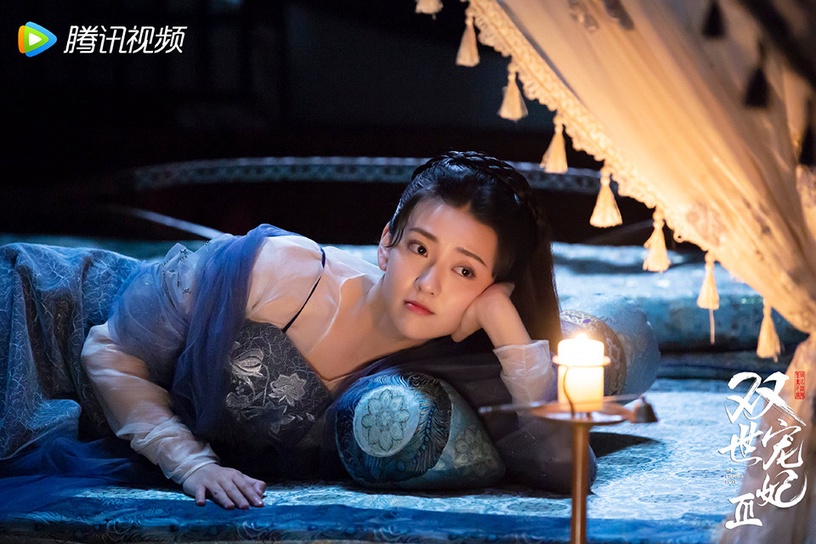 甜寵劇《雙世寵妃3》古裝男神&女神2:梁潔 飾演 曲小檀/女皇/曲香檀