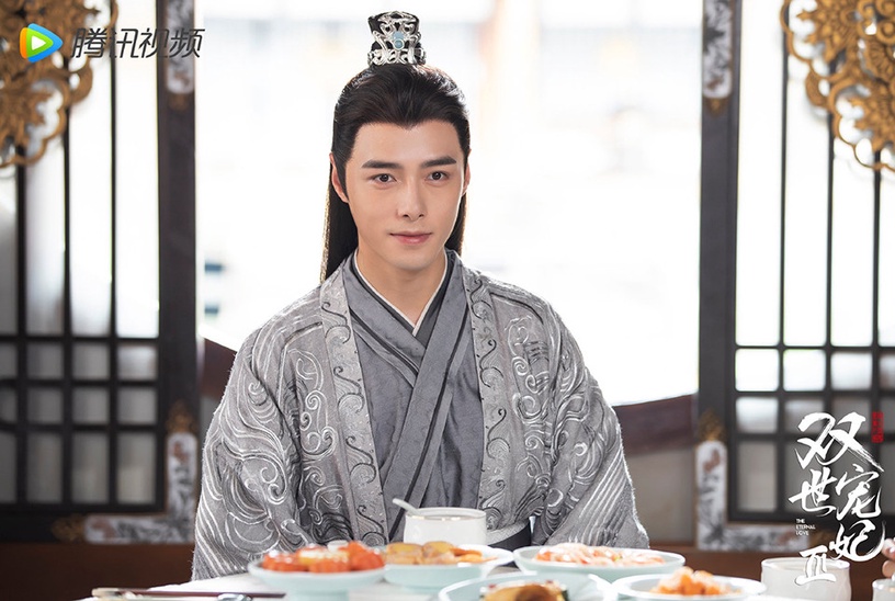 甜寵劇《雙世寵妃3》古裝男神&女神3:方逸倫 飾演 墨言忱