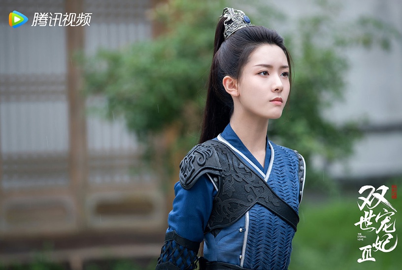 甜寵劇《雙世寵妃3》古裝男神&女神7:天愛 飾演 墨鳳陽