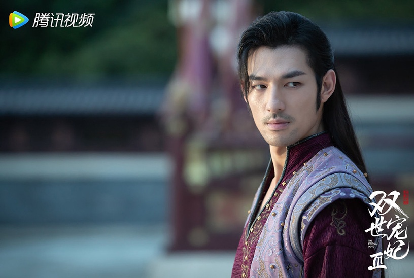 甜寵劇《雙世寵妃3》古裝男神&女神9:倪寒盡 飾演 雲修