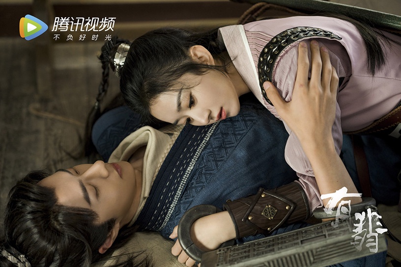 微博票選2021陸劇「人氣螢幕情侶」TOP 4:《有翡》運費CP