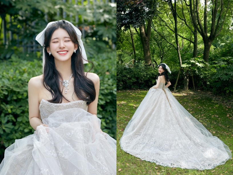 女星白紗照1:趙露思