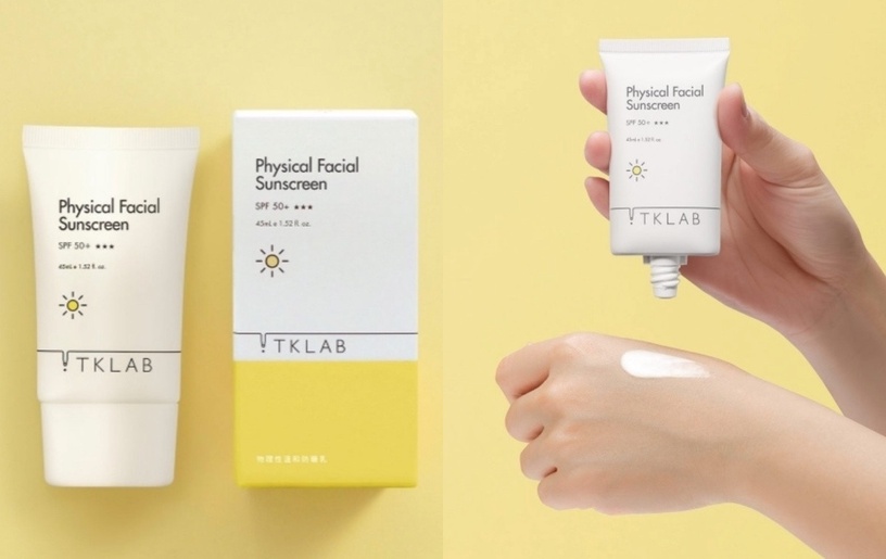 TKLAB 物理性溫和防曬乳 SPF50+ 45ml,NT.490