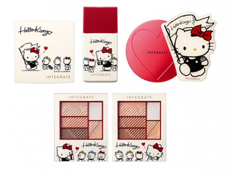 2021必入手彩妝聯名商品推薦1:Integratex Hello Kitty聯名彩妝