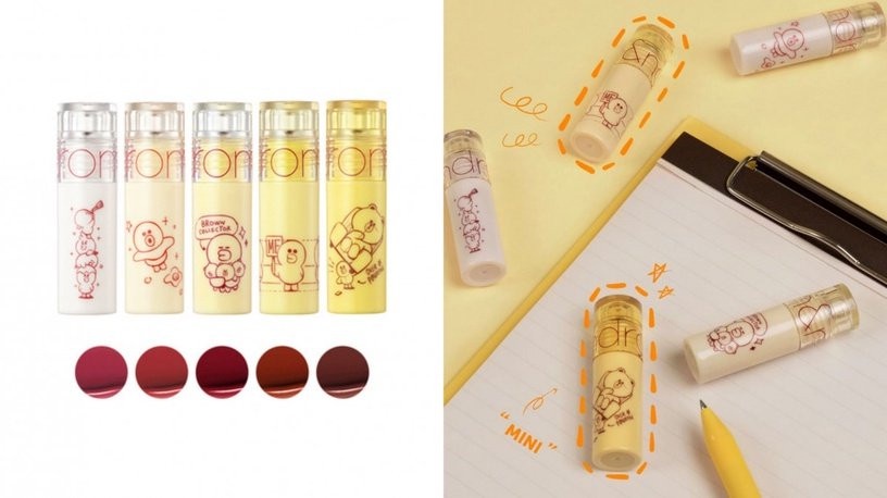 2021必入手彩妝聯名商品推薦5:ROMAND x Line Friends聯名彩妝