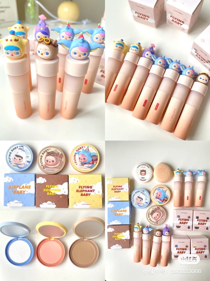 2021必入手彩妝聯名商品推薦3:JUDYDOLL x Popmart聯名彩妝