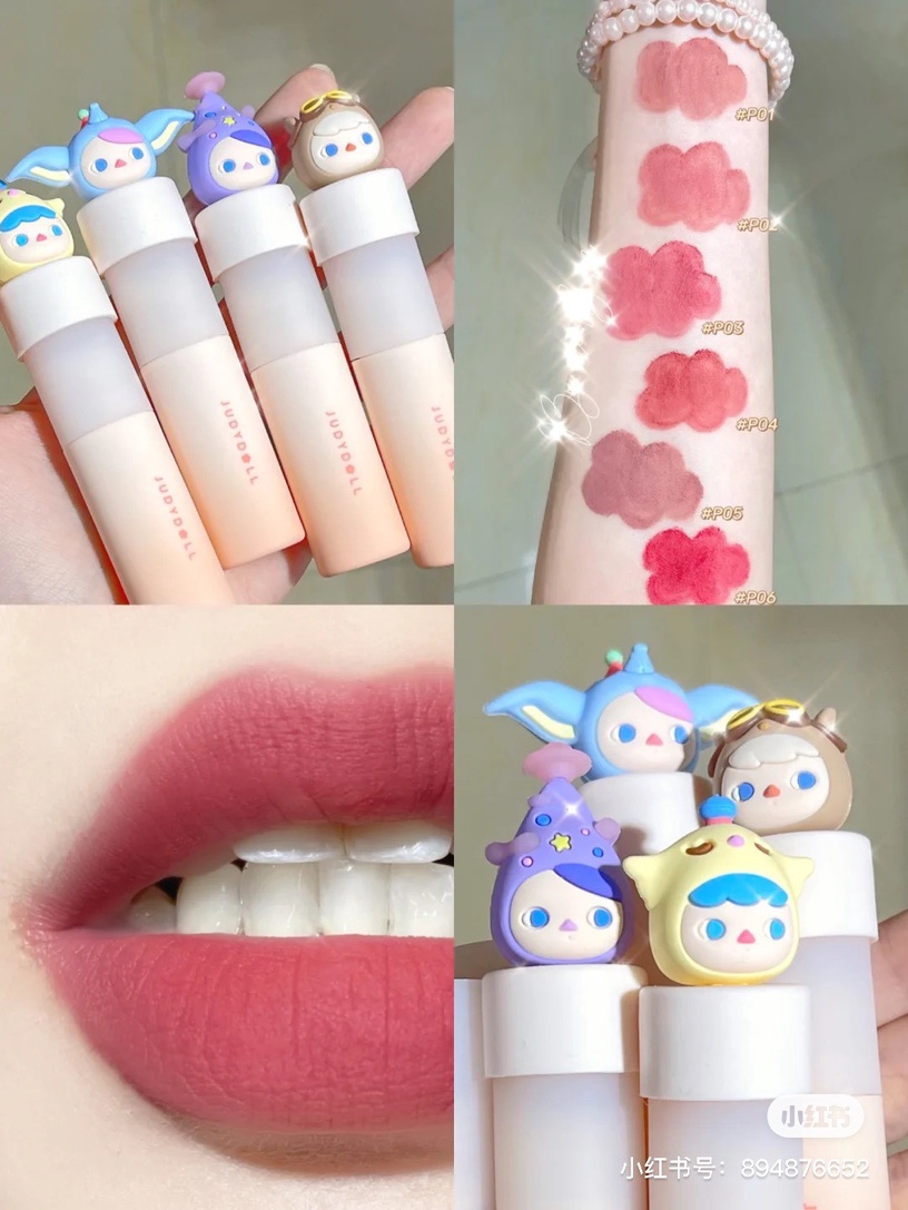 2021必入手彩妝聯名商品推薦3:JUDYDOLL x Popmart聯名彩妝
