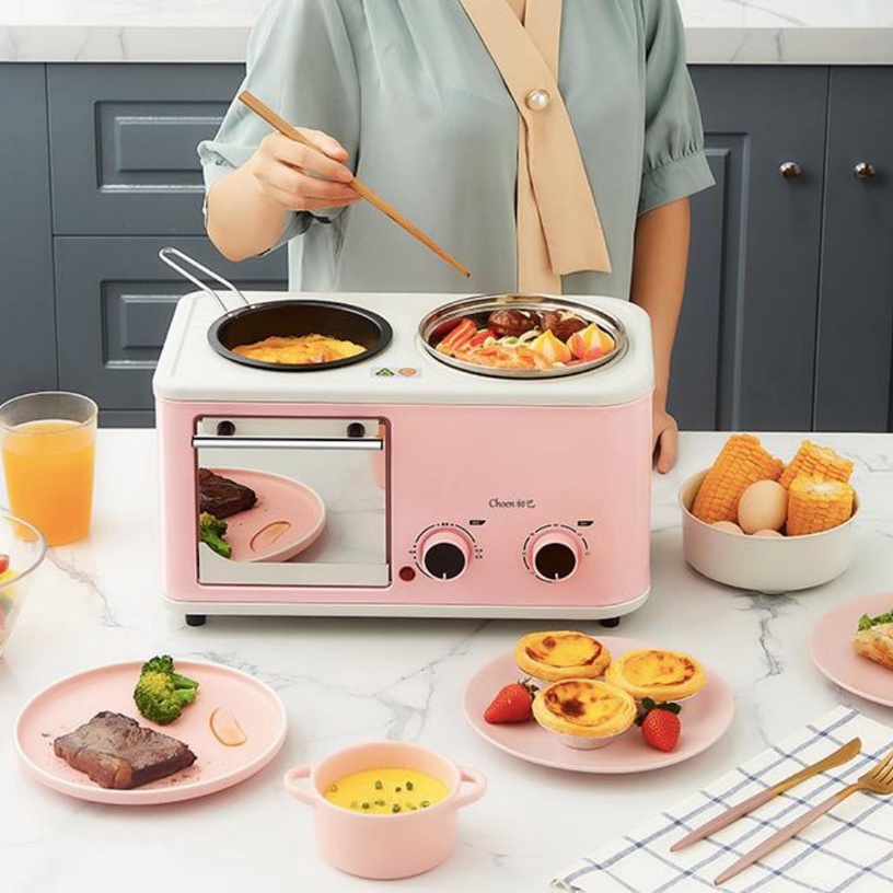 8款「多功能早餐机」推荐！高颜质又实用、提升居家幸福感，10分钟完成美味早