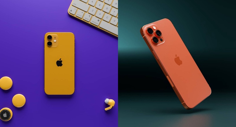 自帶高級感!iPhone 13最新「愛馬仕橘」渲染圖曝光,還有這款蘋果新品2022將問世