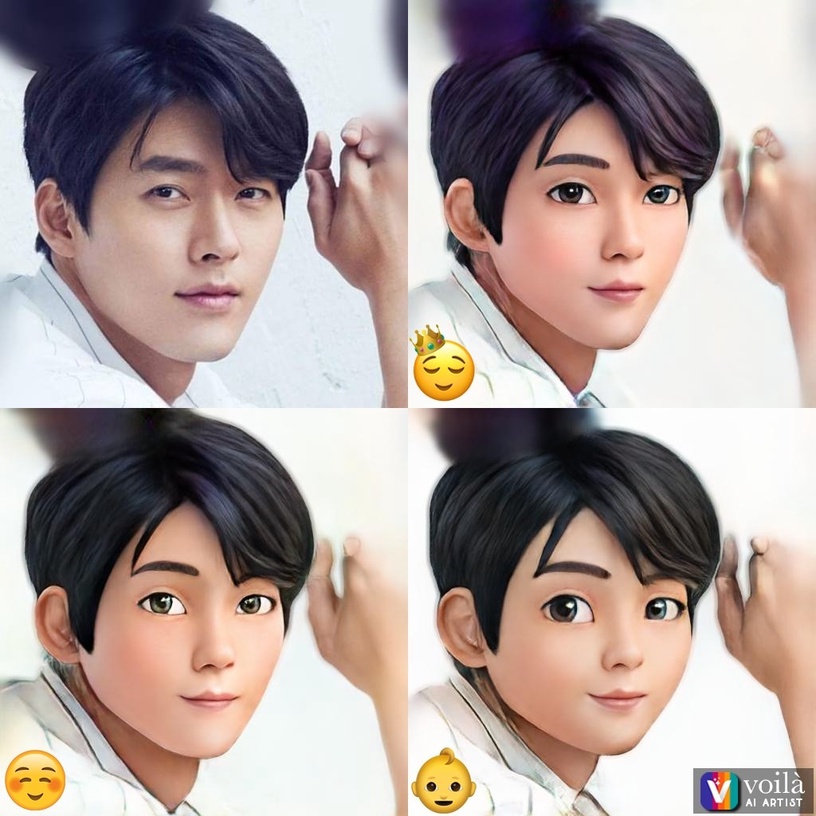 韓劇男神「Voilà AI Artist」Q版頭貼!玄彬李棟旭高帥,徐仁國李準基超不像,他的最崩