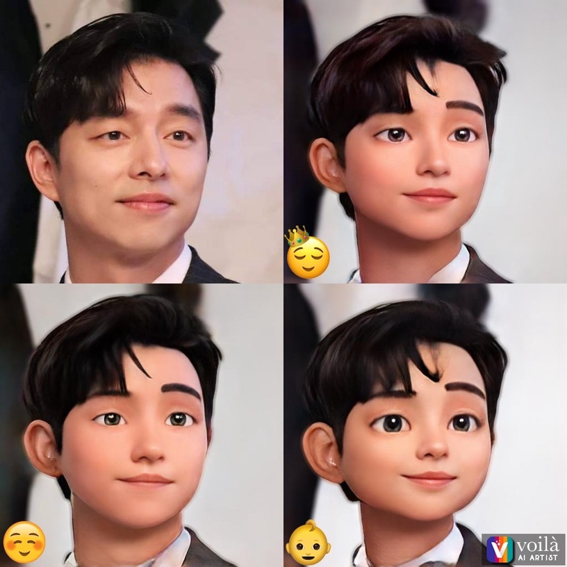 韓劇男神「Voilà AI Artist」Q版頭貼!玄彬李棟旭高帥,徐仁國李準基超不像,他的最崩