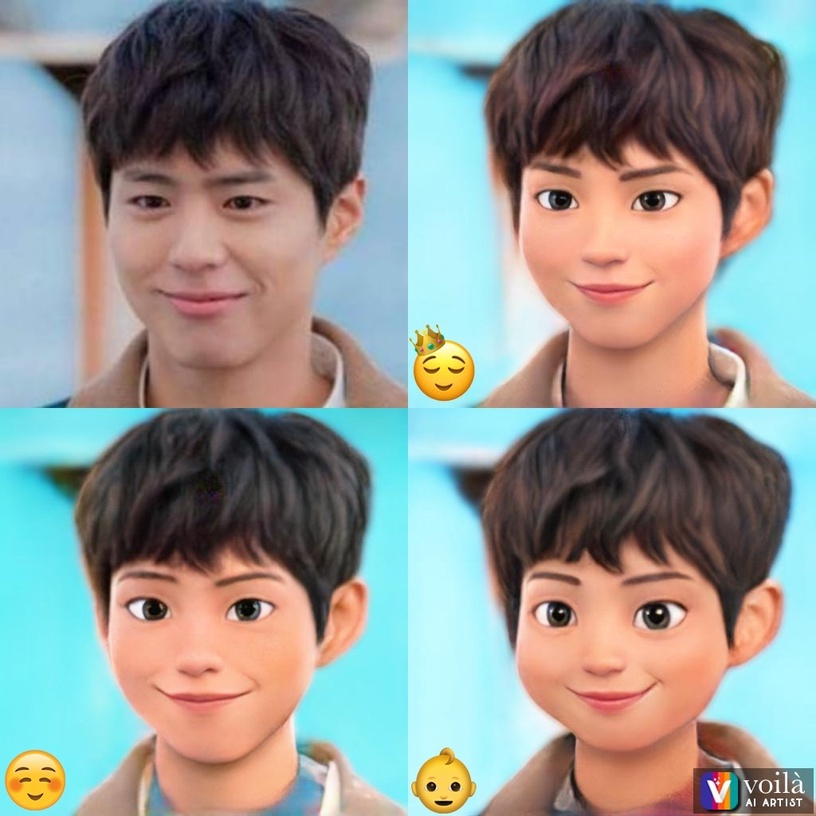 韓劇男神「Voilà AI Artist」Q版頭貼!玄彬李棟旭高帥,徐仁國李準基超不像,他的最崩