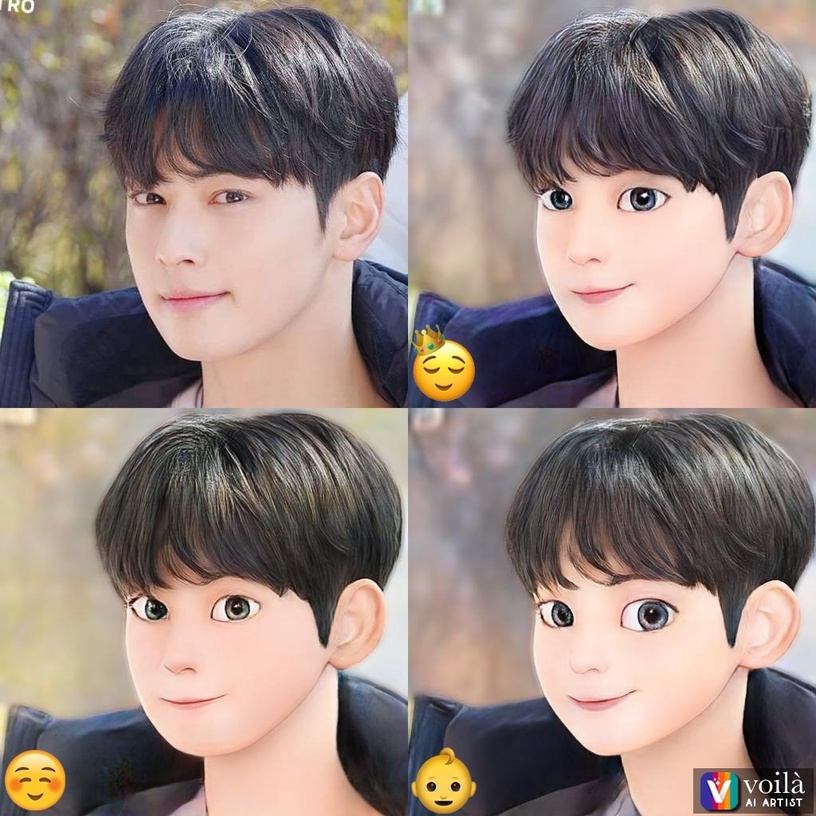 韓劇男神「Voilà AI Artist」Q版頭貼!玄彬李棟旭高帥,徐仁國李準基超不像,他的最崩