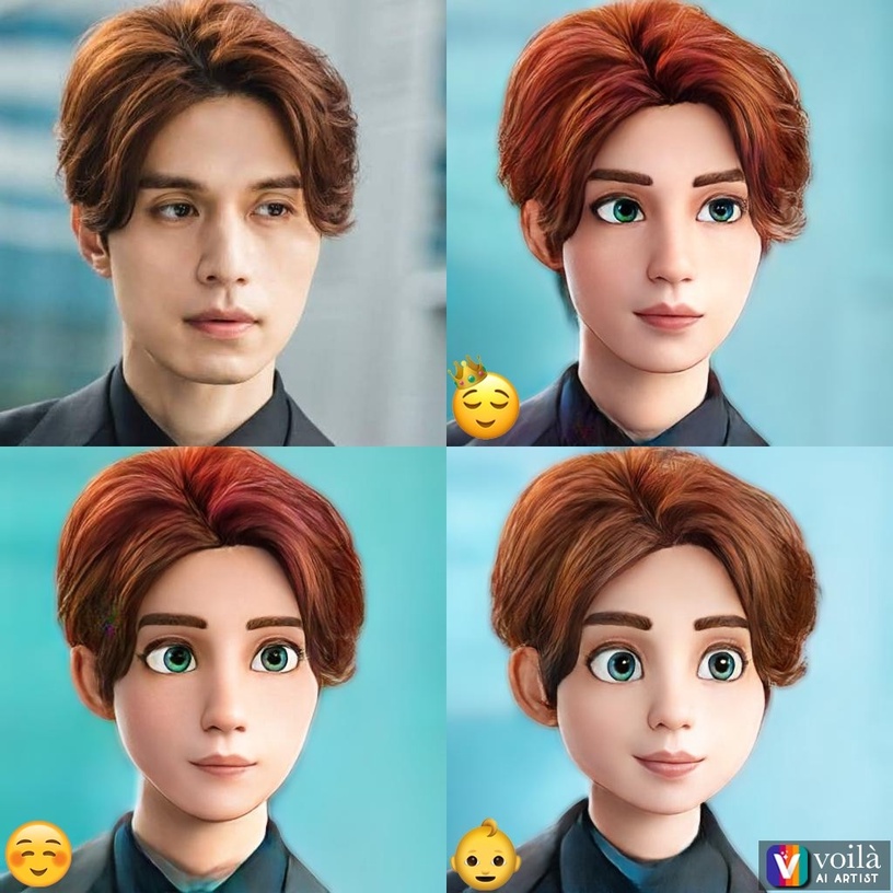 韓劇男神「Voilà AI Artist」Q版頭貼!玄彬李棟旭高帥,徐仁國李準基超不像,他的最崩