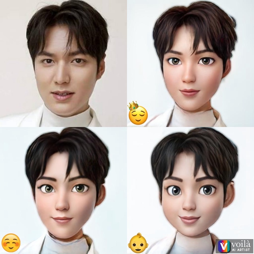 韓劇男神「Voilà AI Artist」Q版頭貼!玄彬李棟旭高帥,徐仁國李準基超不像,他的最崩