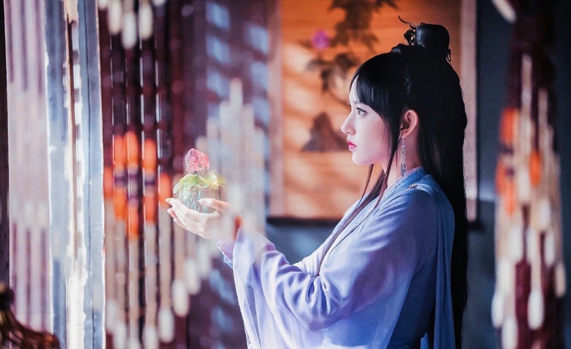 網評2021上半年最美古裝女神TOP 10:程瀟 飾演《靈域》凌語詩/無純