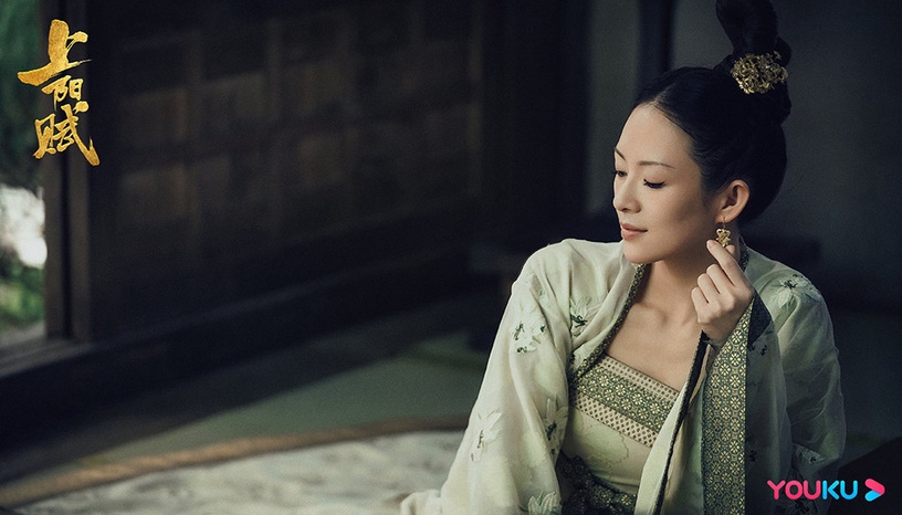 網評2021上半年最美古裝女神TOP 3:章子怡 飾演《上陽賦》王儇