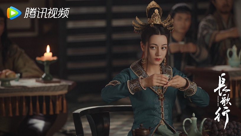 網評2021上半年最美古裝女神TOP 2:迪麗熱巴 飾演《長歌行》李長歌
