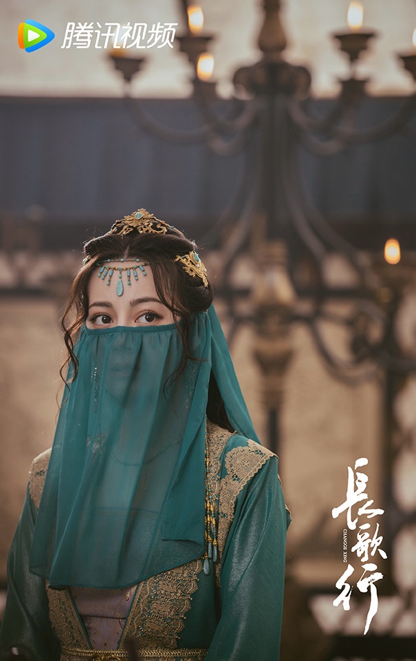 網評2021上半年最美古裝女神TOP 2:迪麗熱巴 飾演《長歌行》李長歌
