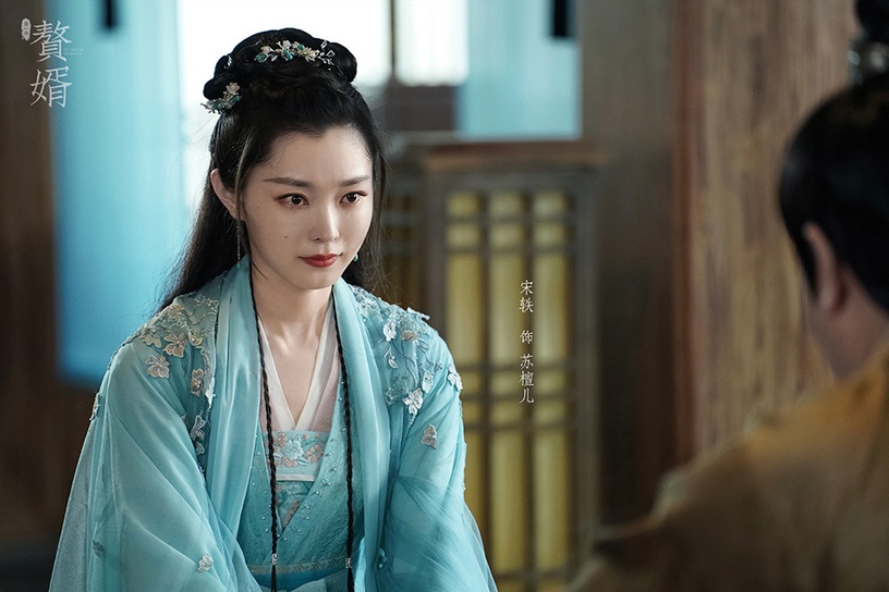網評2021上半年最美古裝女神TOP 1:宋軼 飾演《贅婿》蘇檀兒