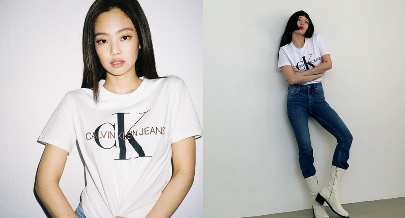 2021韓星私服Logo T恤推薦!Jennie、泫雅都愛CK,這款更是千元有找